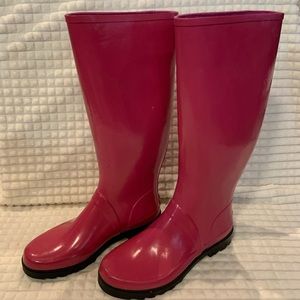 Pink Polo Sport Rain Boots